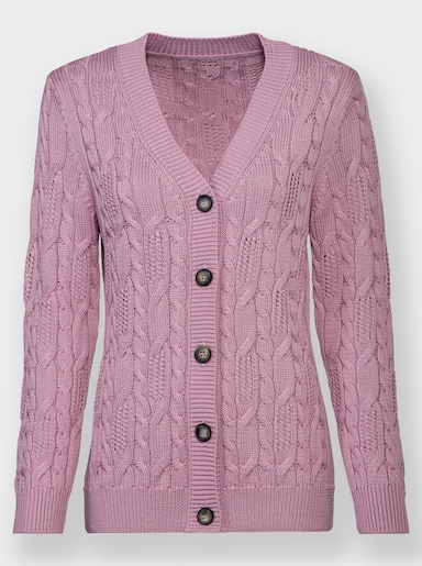 Strickjacke - rosé