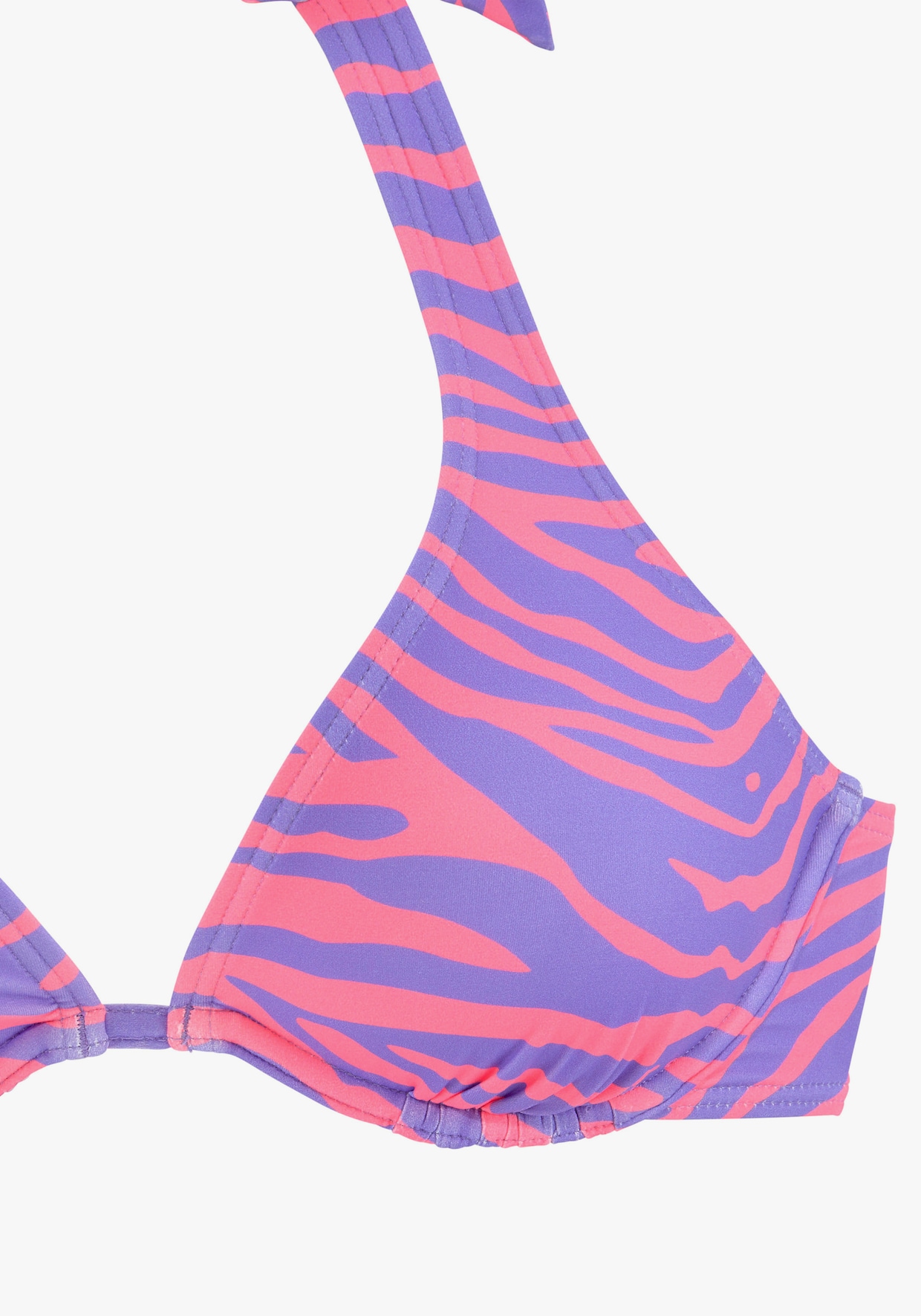 Venice Beach Bügel-Bikini-Top - violett-koralle