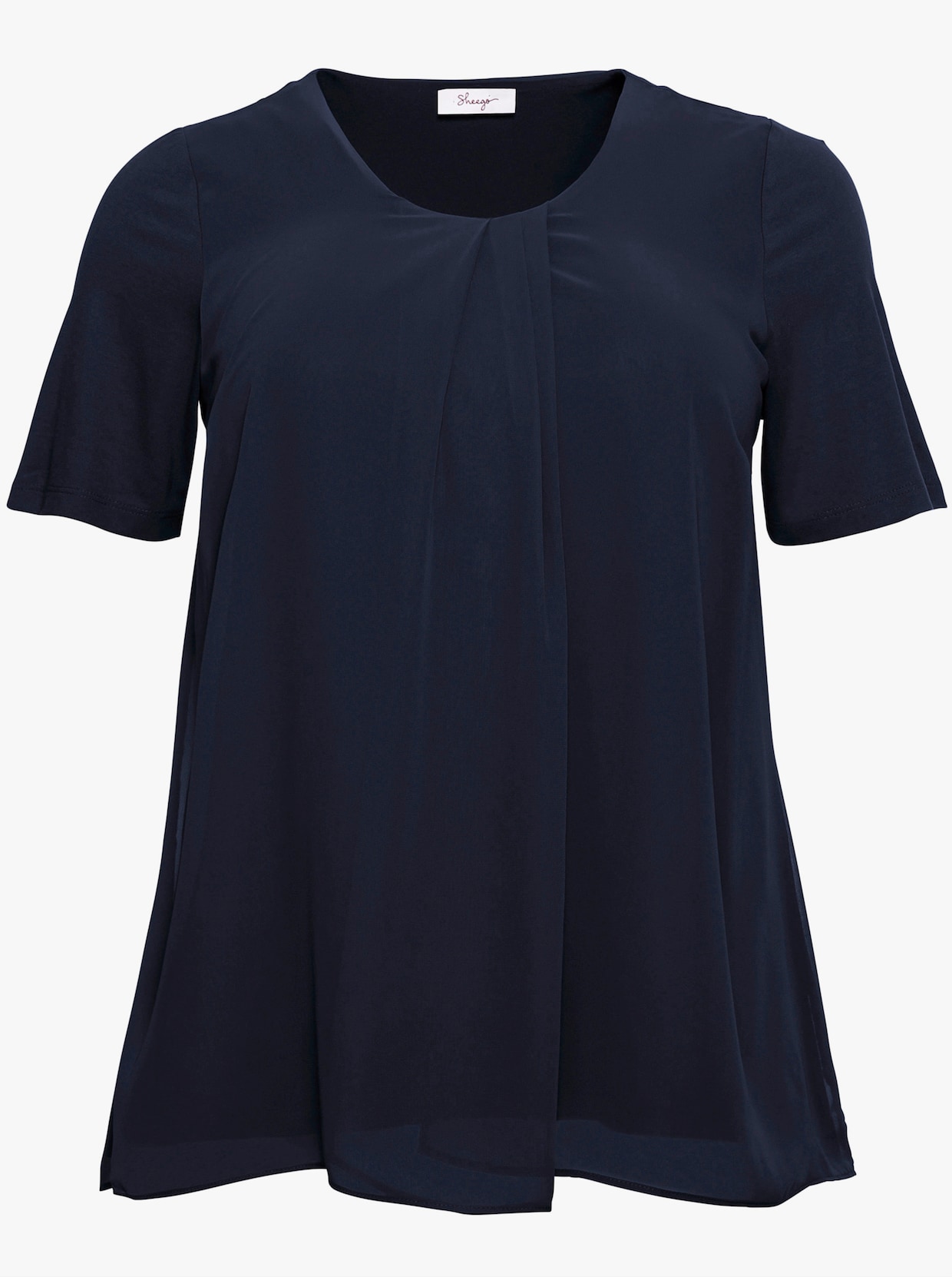 sheego Blusenshirt - marine