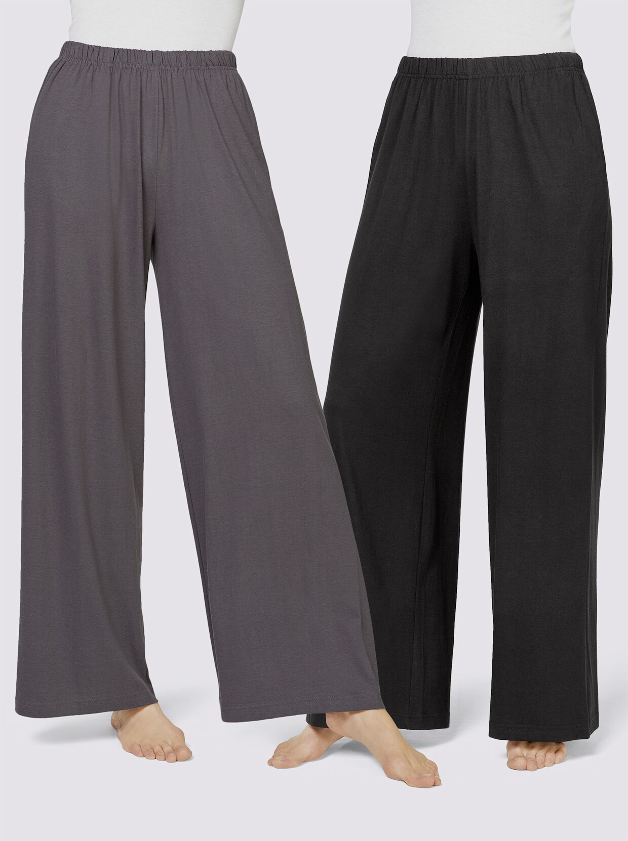 feel good Hosen - schwarz + anthrazit