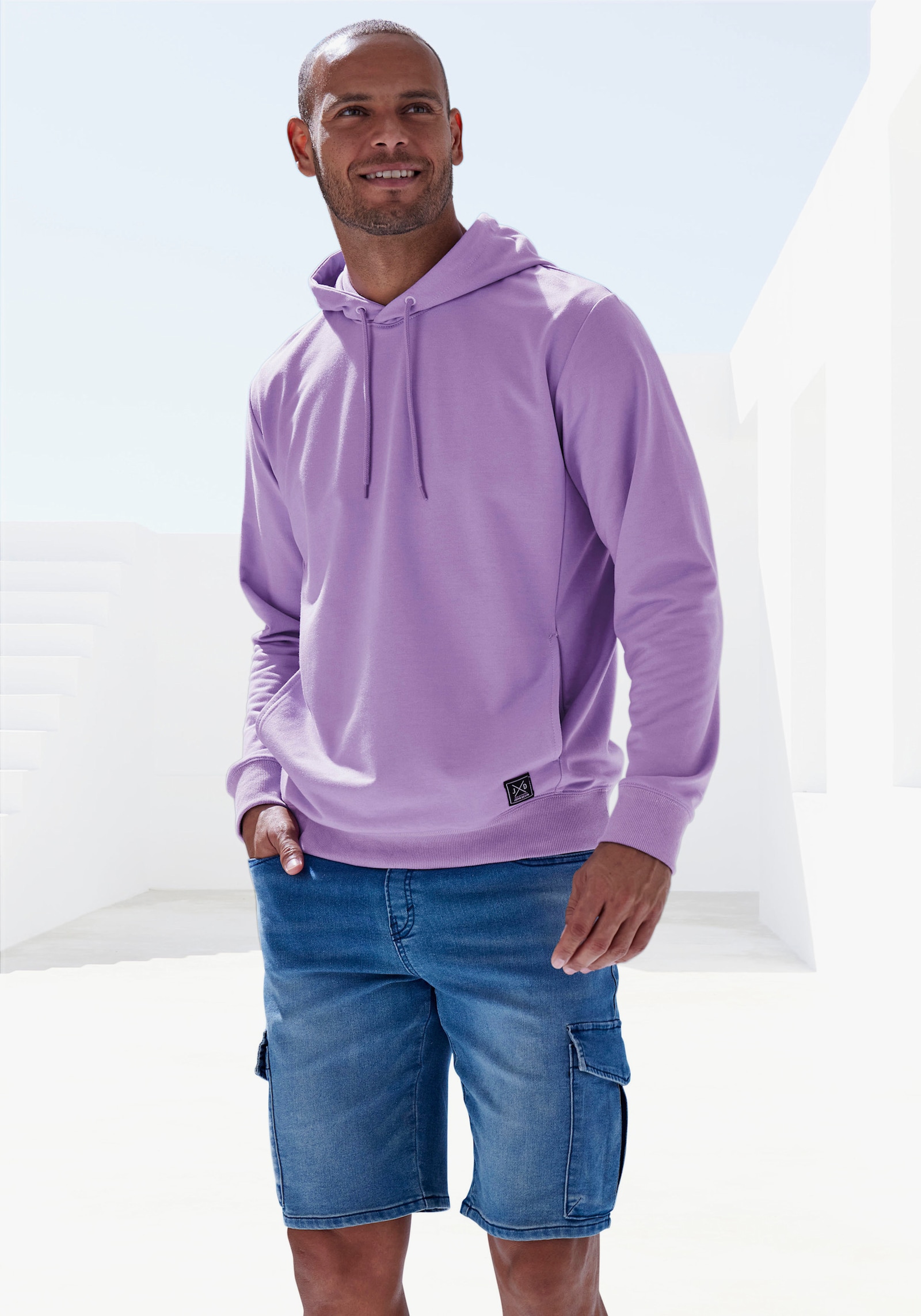 John Devin Hoodie - lila