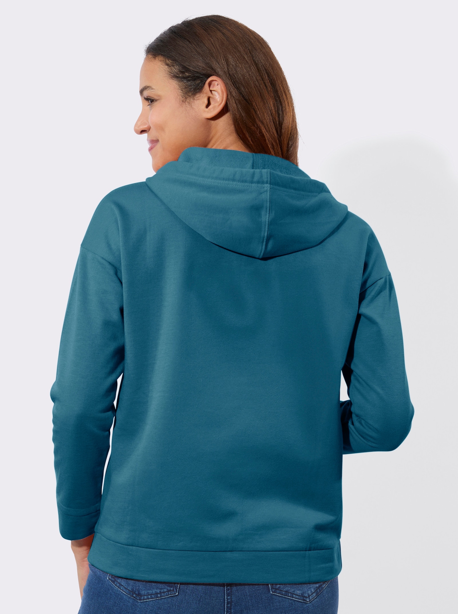Sweatshirt mit Kapuze - topas