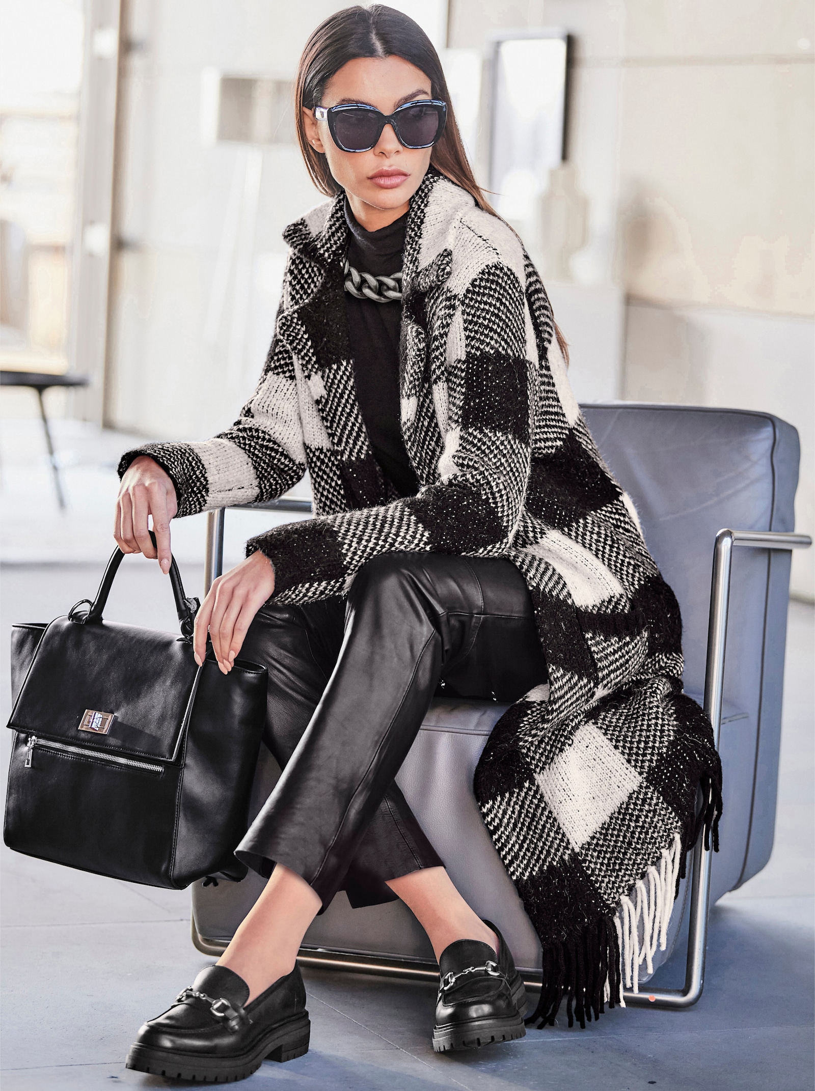 heine instapper - zwart