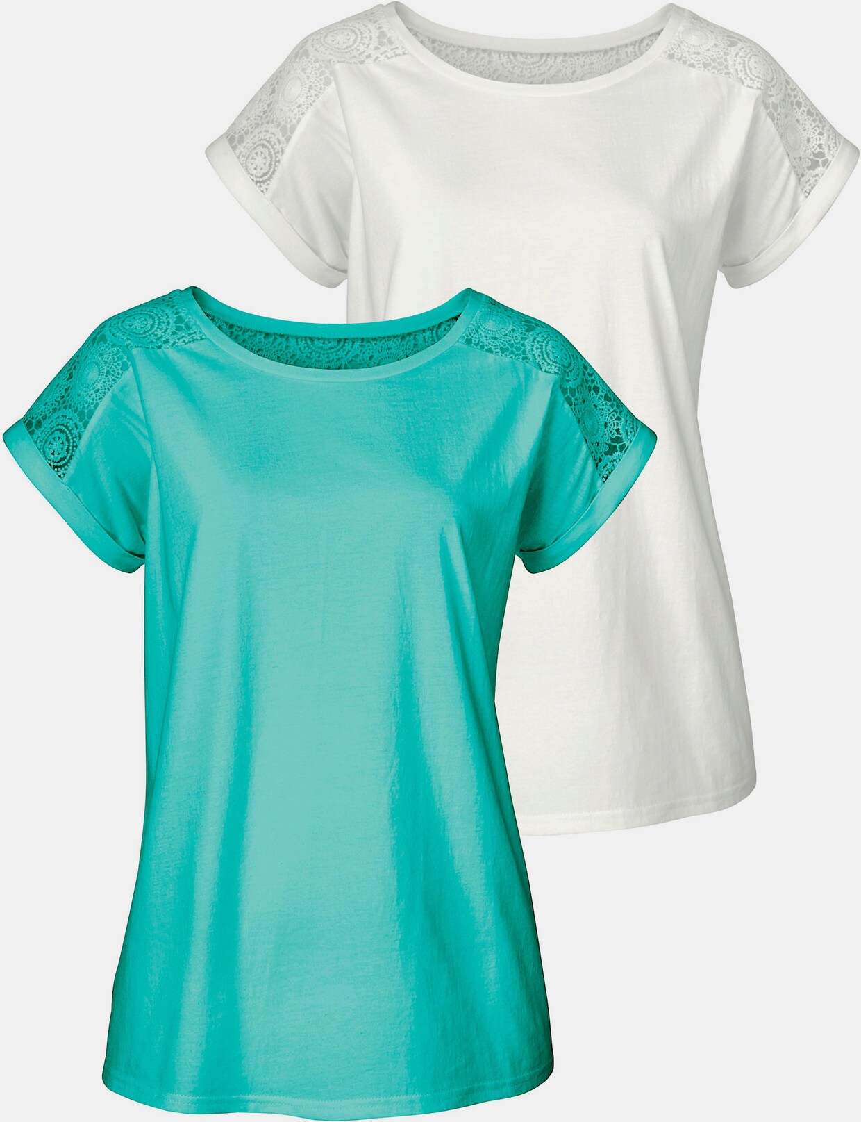 Vivance T-Shirt - mint, creme