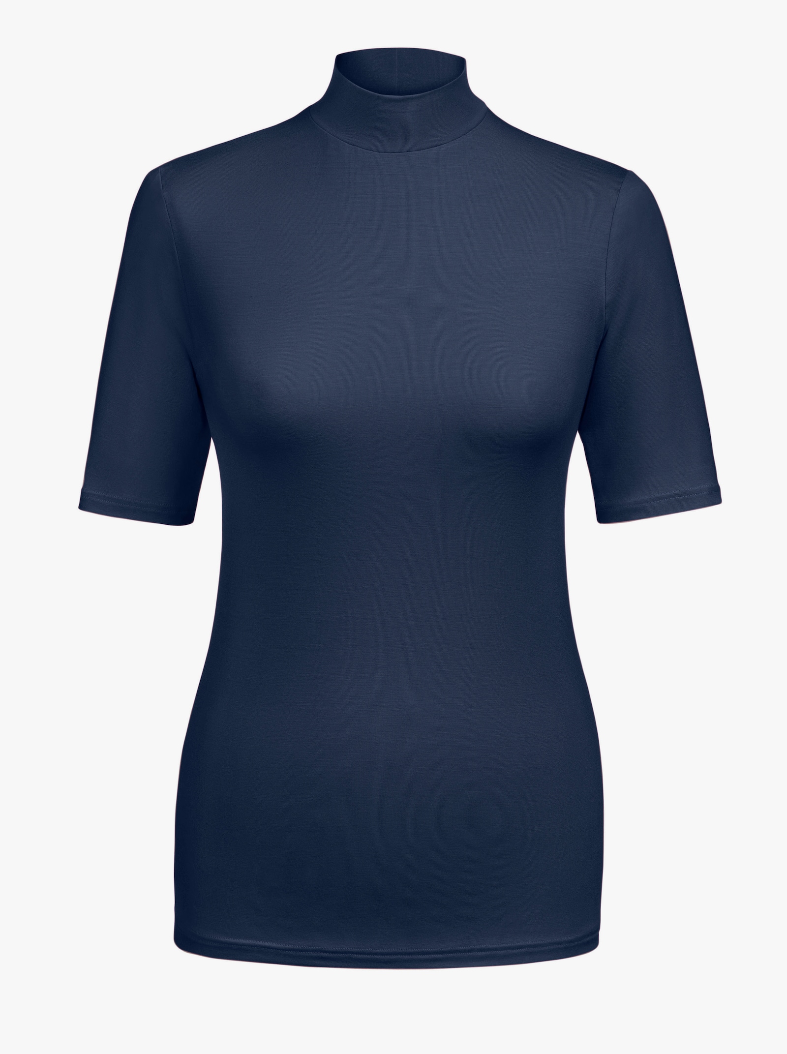 wäschepur Blazershirt met opstaande kraag - marine