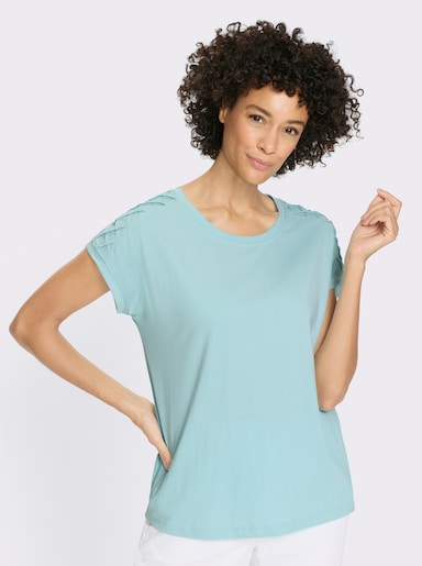 Rundhalsshirt - mint