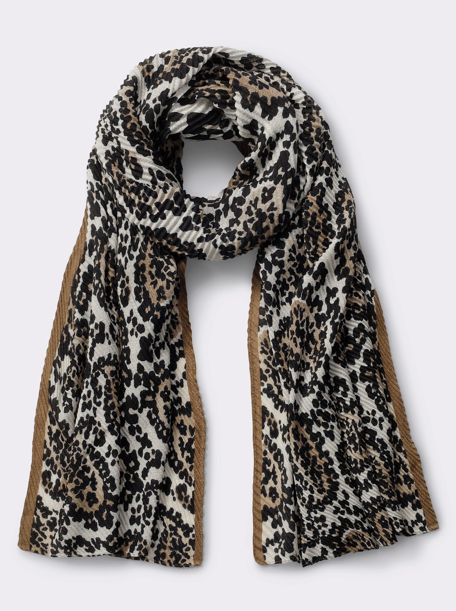 heine Schal - schwarz-sand