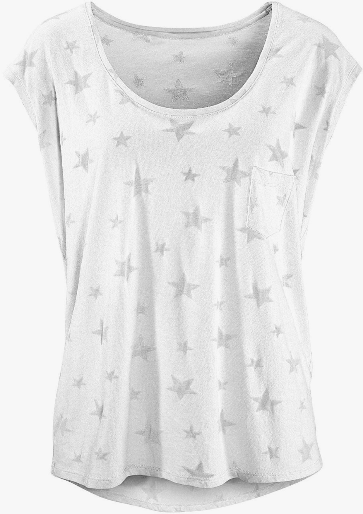 Beachtime Shirt met korte mouwen - mint, wit