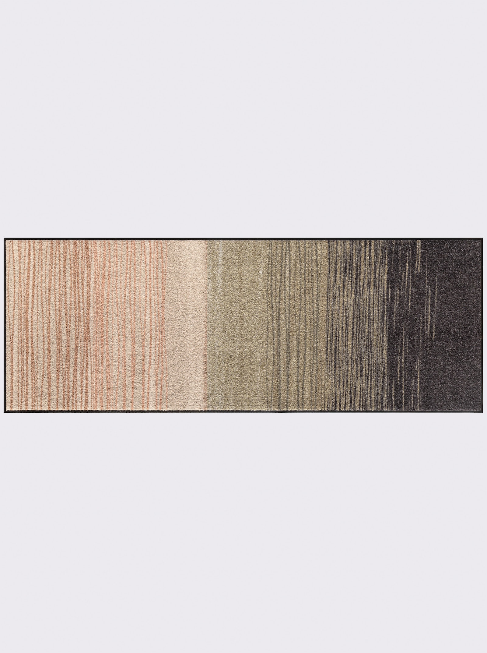 Salonloewe Fußmatte - braun-taupe