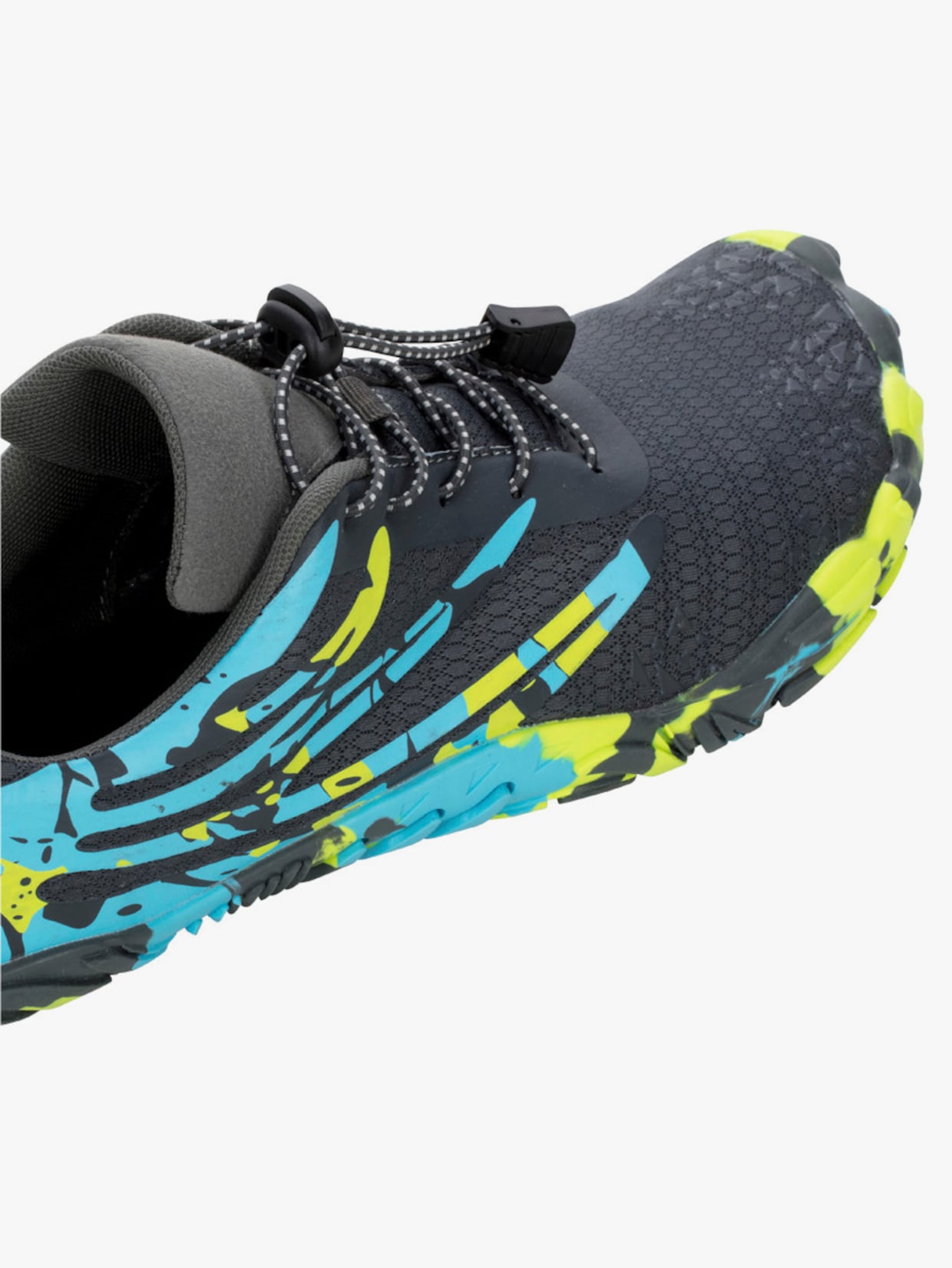 Fashy Badeschuh für Sie und Ihn - hellgrau-bedruckt