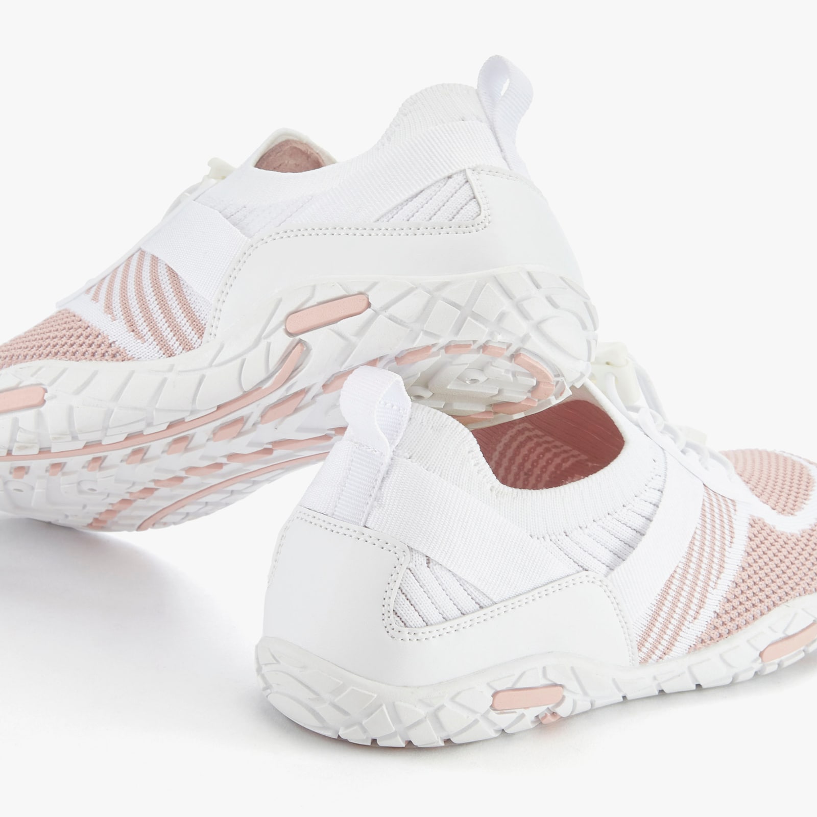 LASCANA Sneaker - weiß/rosé