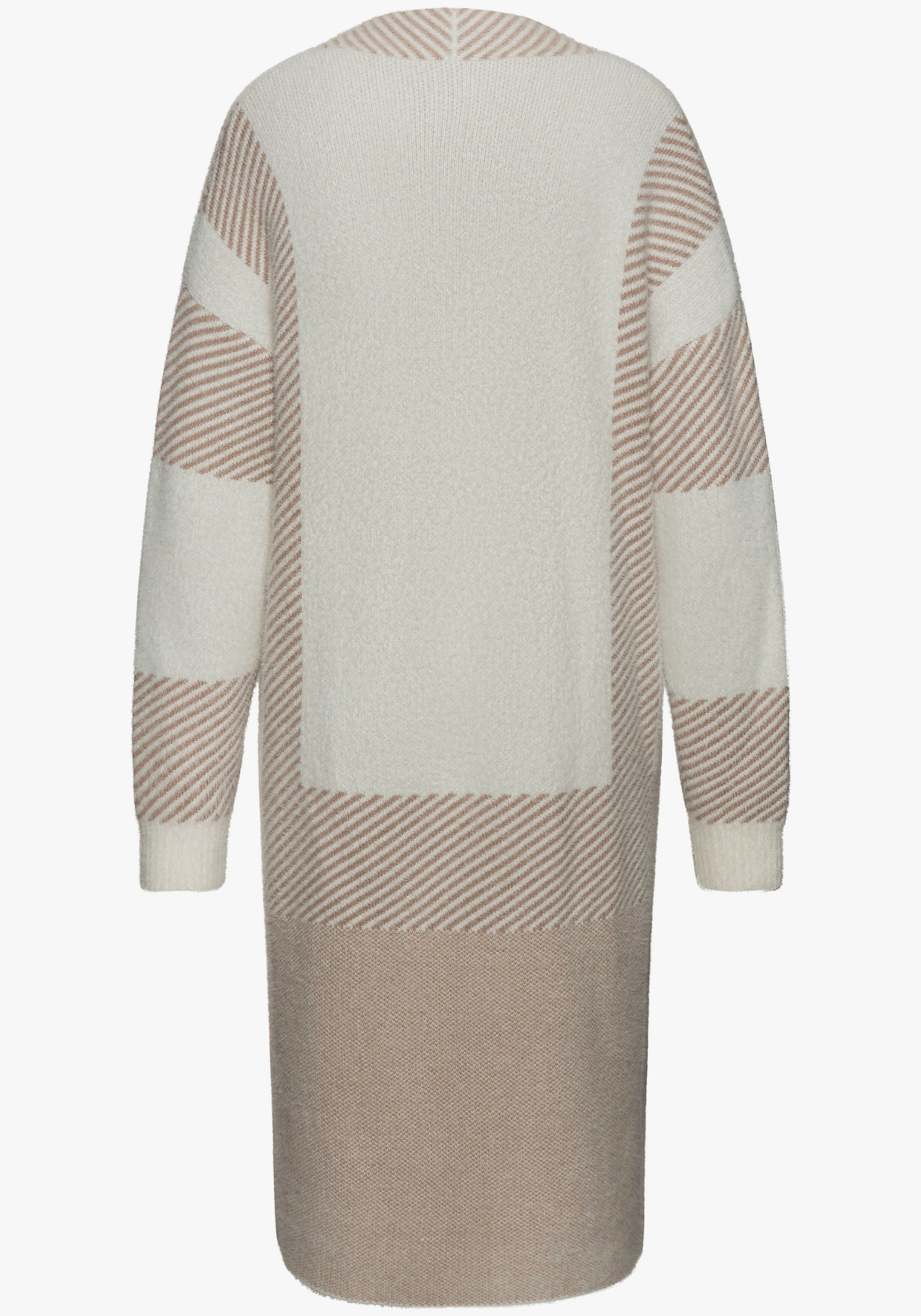 LASCANA Longstrickjacke - creme-beige