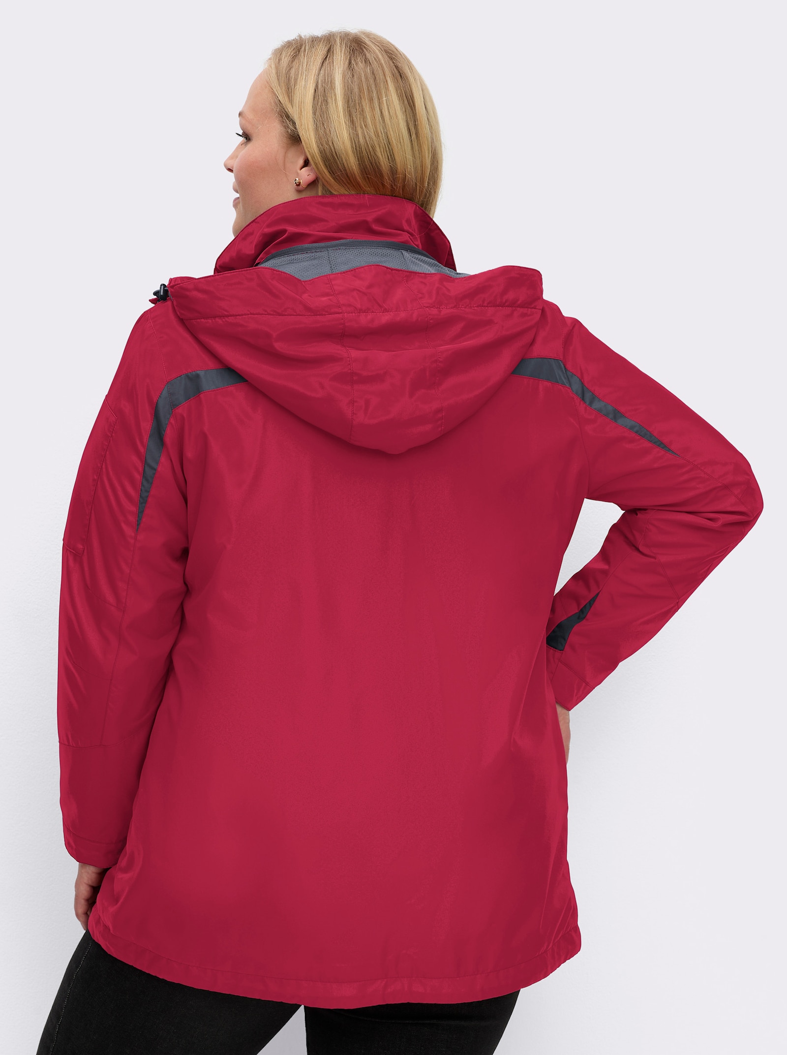 Funktionsjacke wind- und wasserabweisend - rot