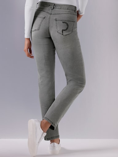 CREATION L PREMIUM Thermo-Jeans - grey denim