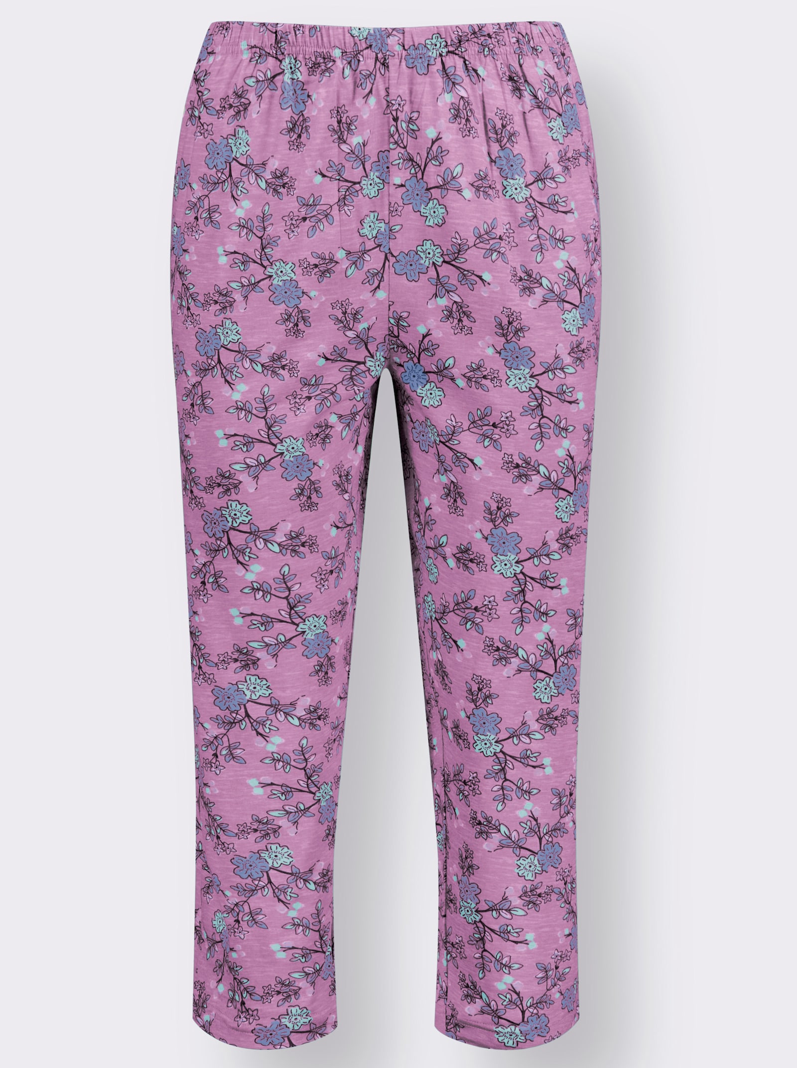 wäschepur Pyjamas avec ceinture élastique - orchidée + abricot