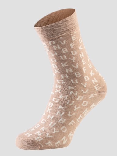wäschepur Socken - ecru-sand