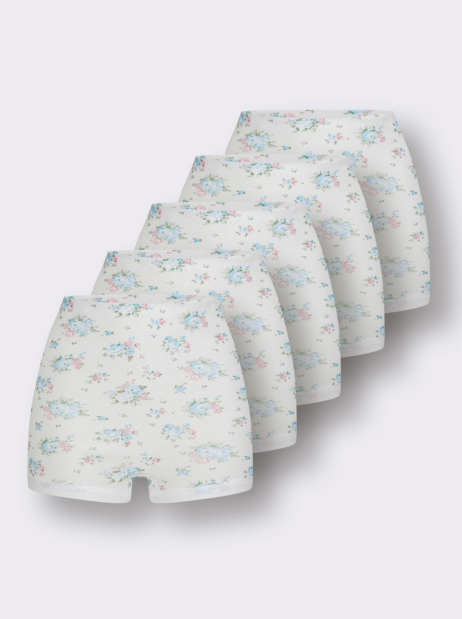 wäschepur Pagenschlüpfer in verschiedenen Druck-Dessins - weiss-bedruckt