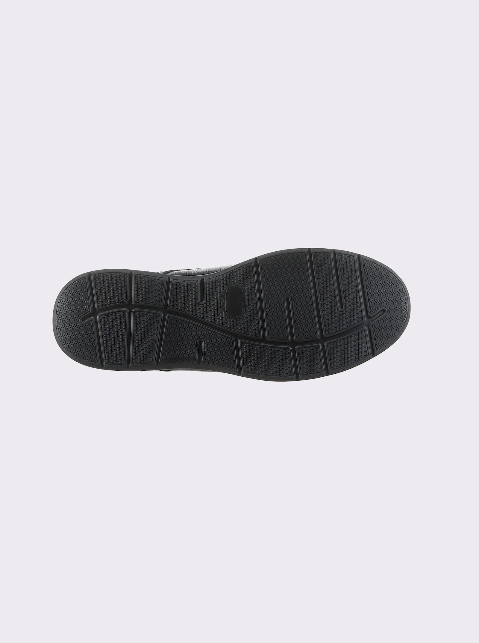airsoft modern+ Slipper mit Leder-Wechselfußbett - schwarz
