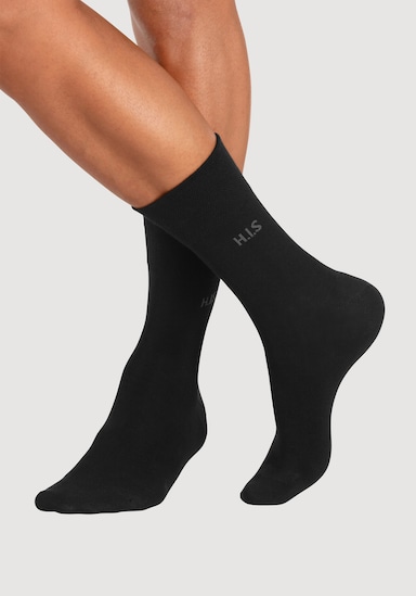 H.I.S Socken - 4x schwarz, 4x anthrazit-meliert, 4x grau-meliert