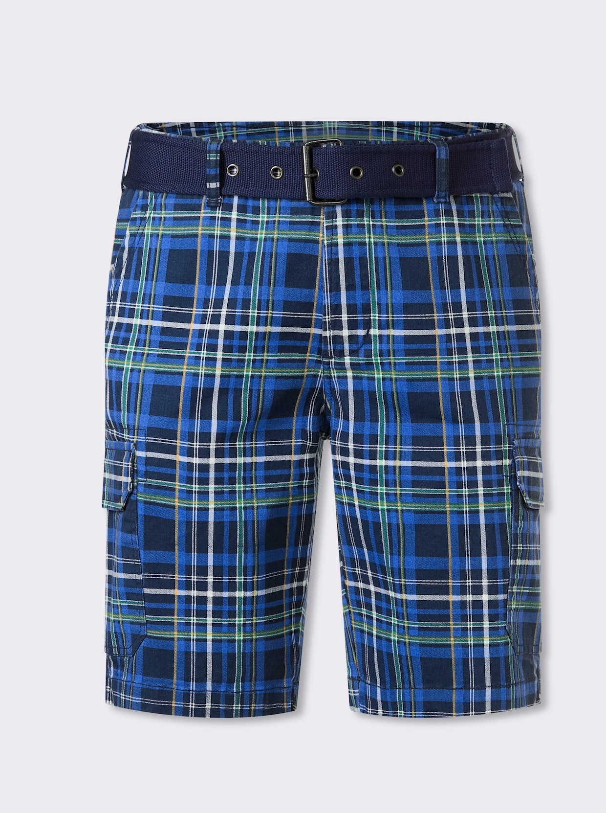 Catamaran Bermudas - marine-mittelblau-kariert