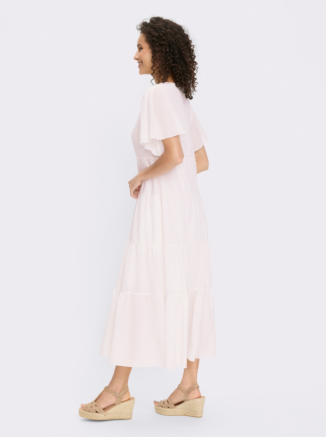 heine Baumwollkleid - weiss