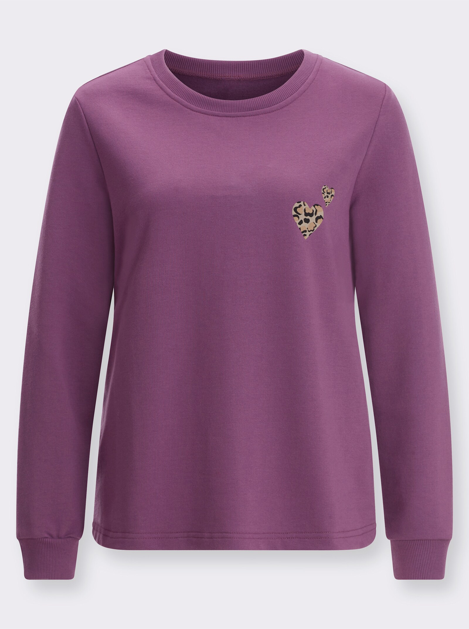 Mikina z hřejivého materiálu - fialová