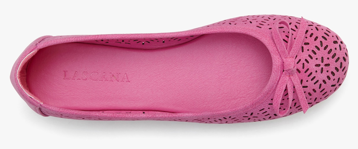 LASCANA Ballerines - fuchsia