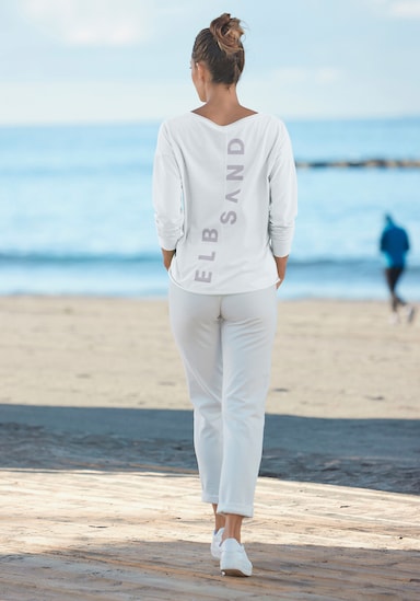 Elbsand Shirt met lange mouwen - wit