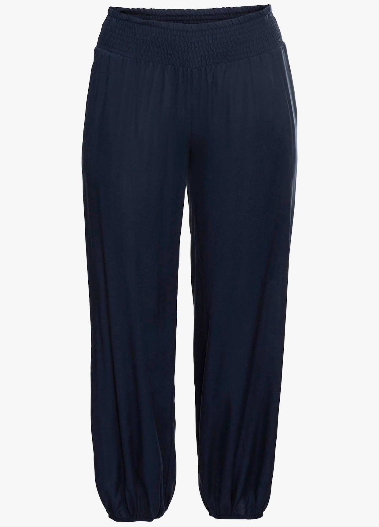 sheego comfortbroek - marine