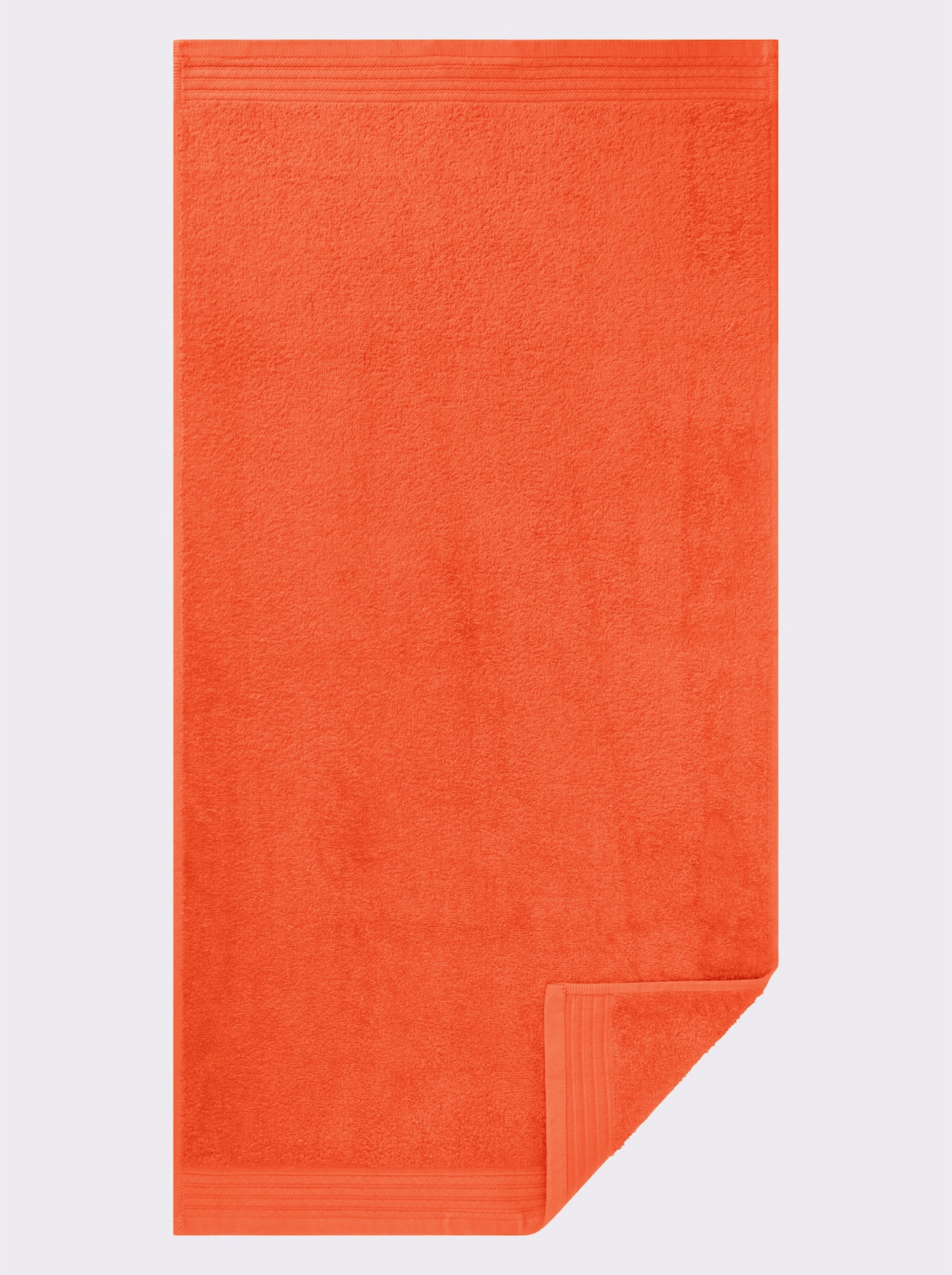wäschepur Lot économique de 5 serviettes éponge - orange