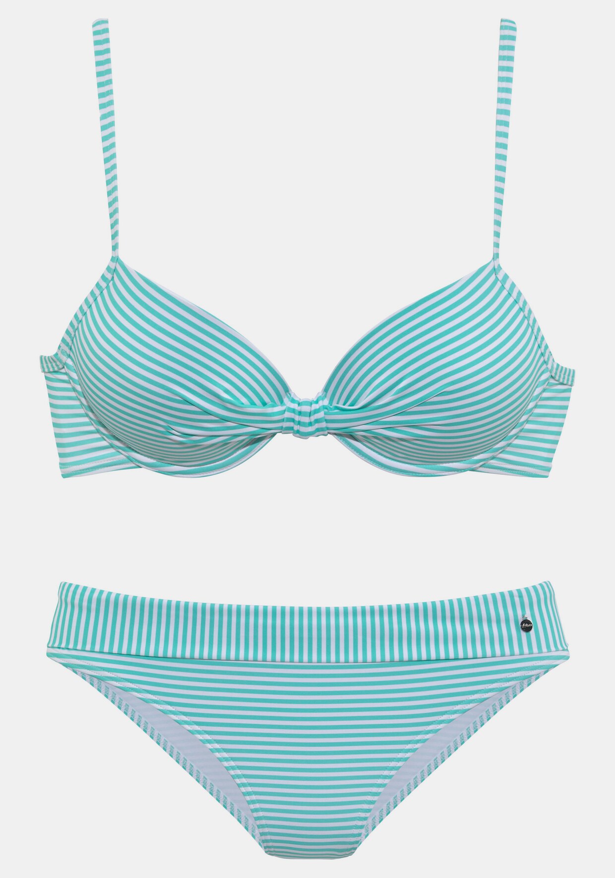 s.Oliver Bügel-Bikini - mint-weiß