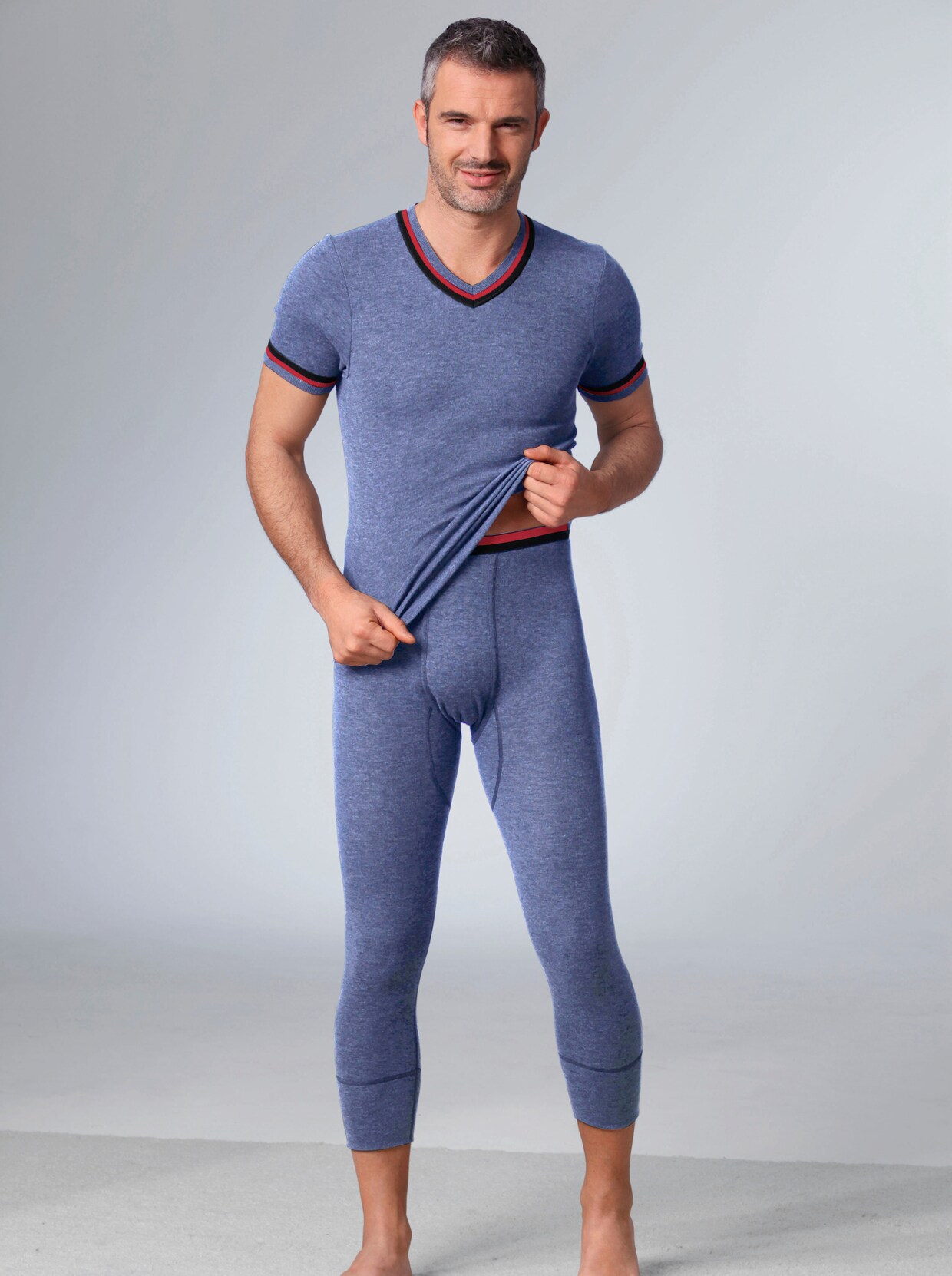 KINGsCLUB Unterhemd - jeansblau
