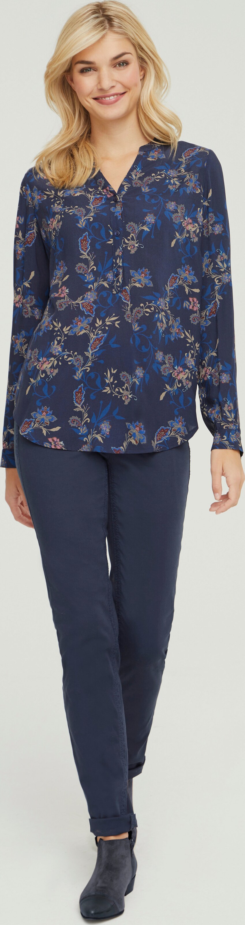 heine Druckbluse - bunt