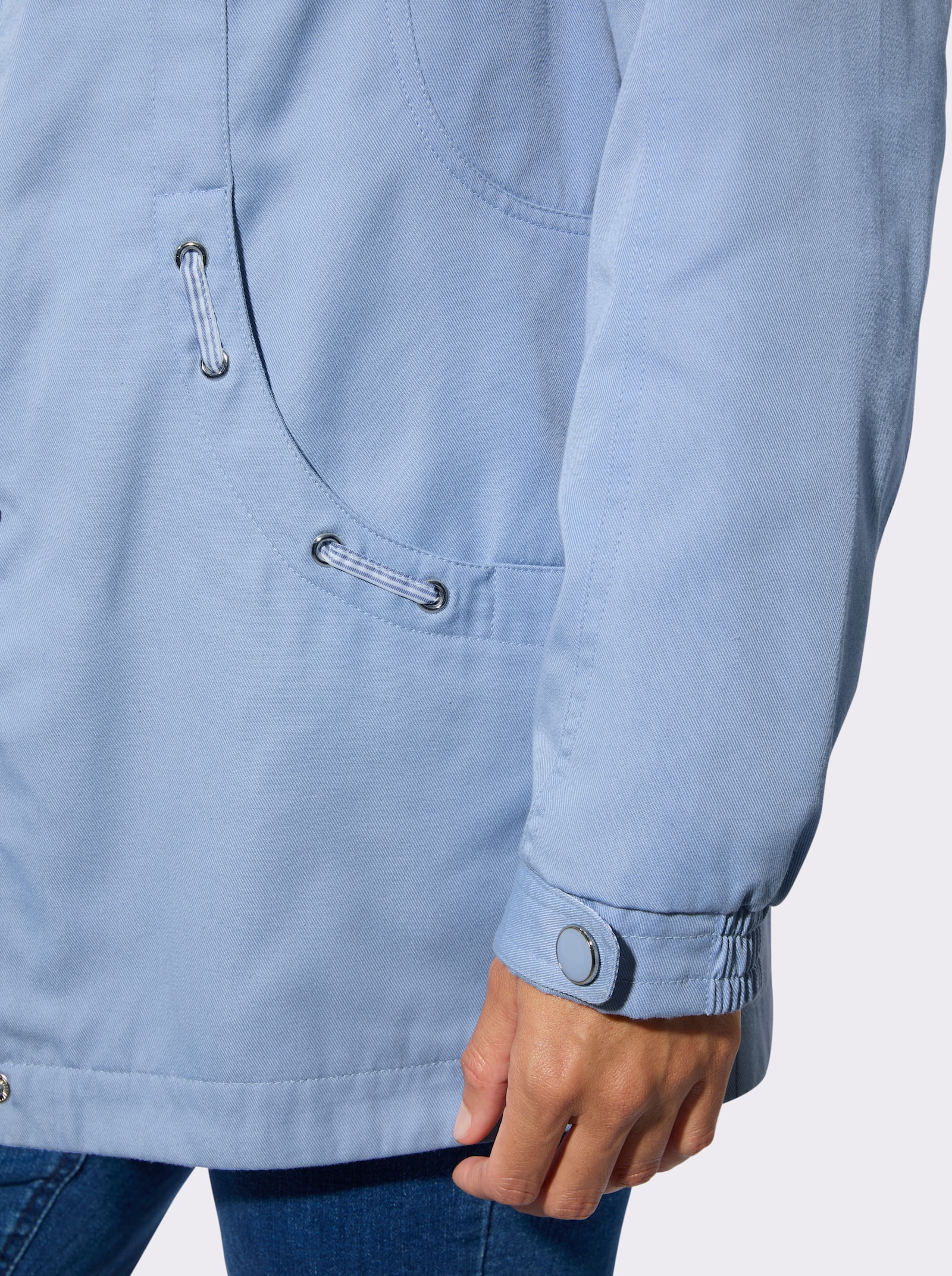 Übergangsjacke in pflegeleichter Qualität - bleu