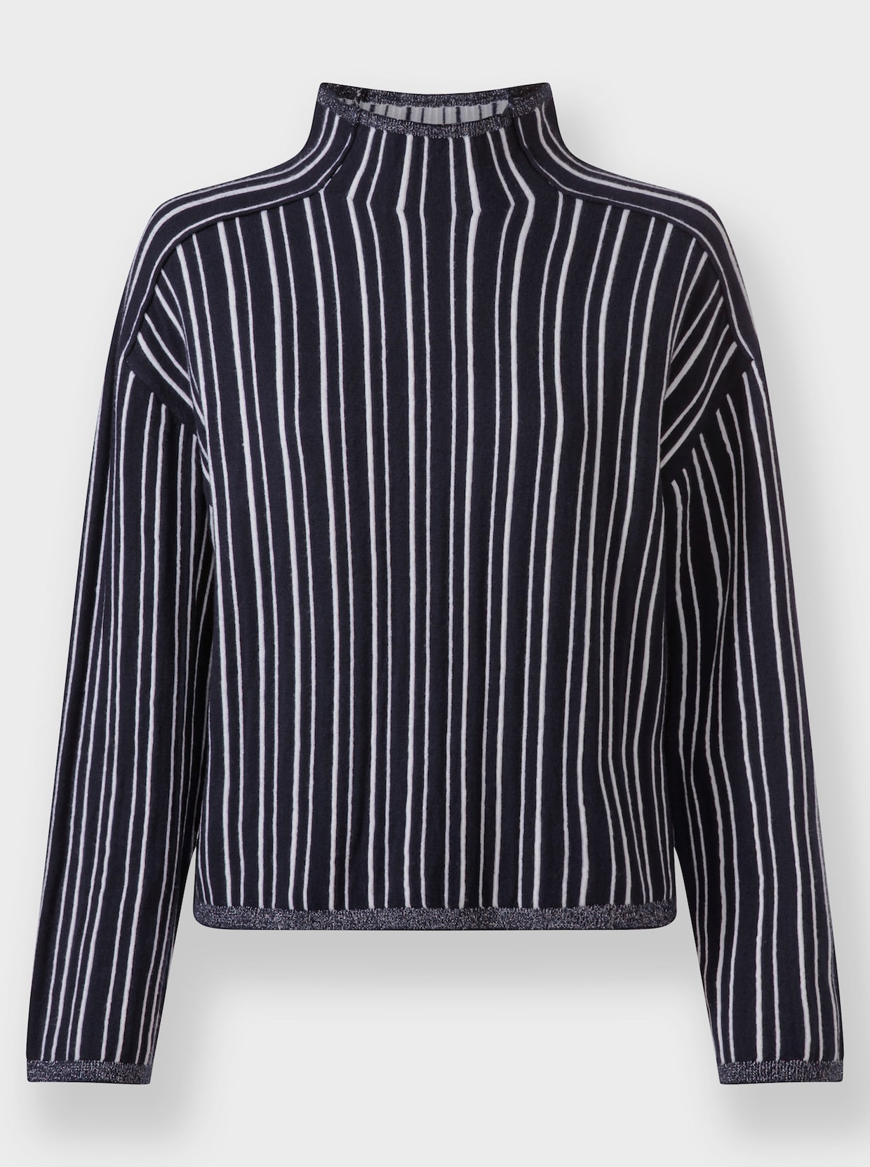 heine Gestreepte pullover - marine/ecru gestreept