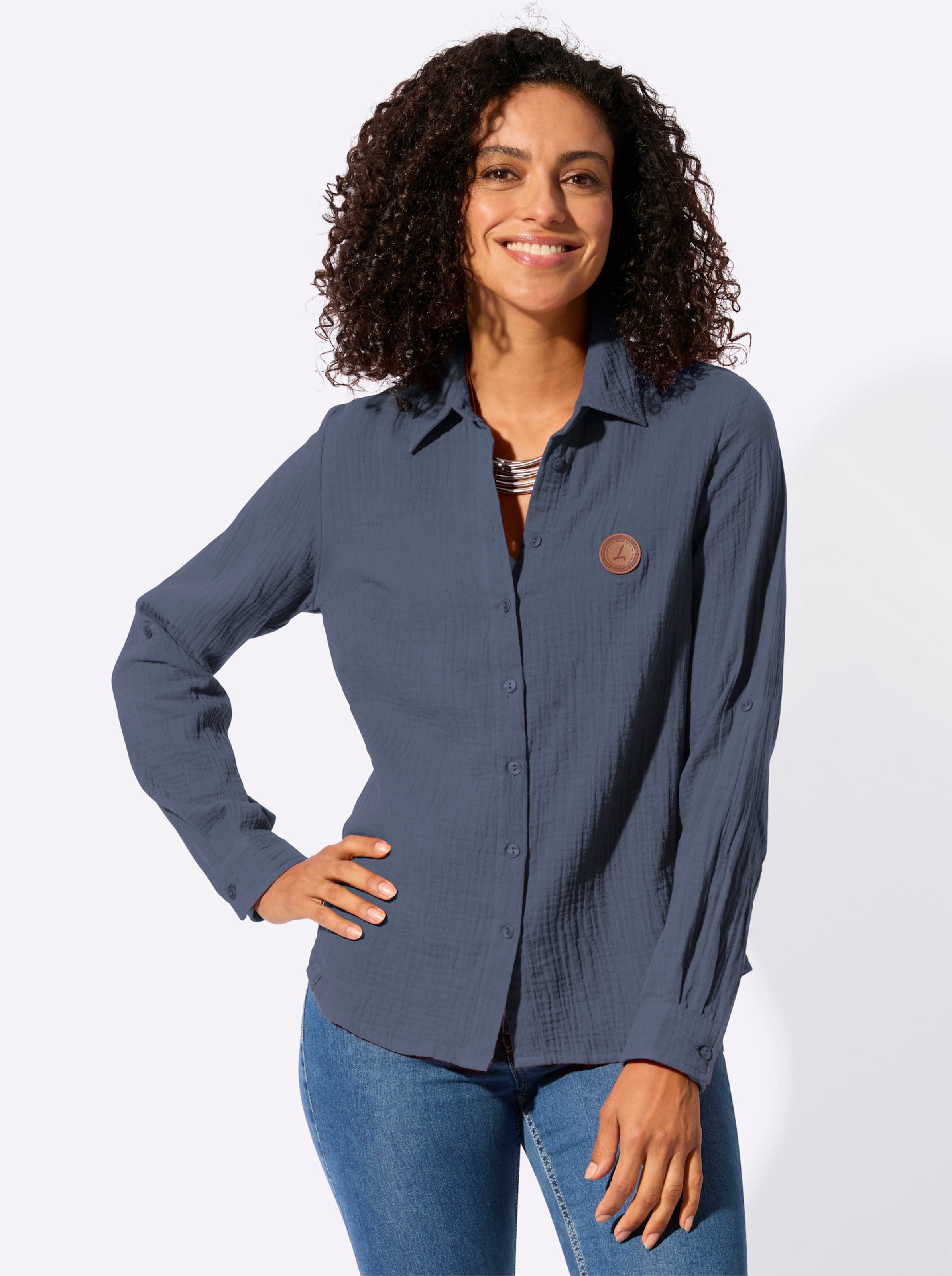 Baumwollbluse
