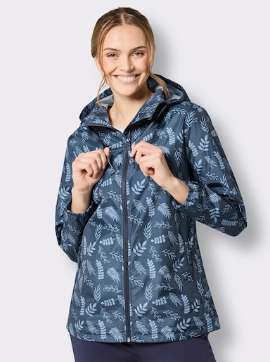 Catamaran Sports Funktionsjacke mit Reißverschluss-Tasche hinten - dunkelblau-mittelblau