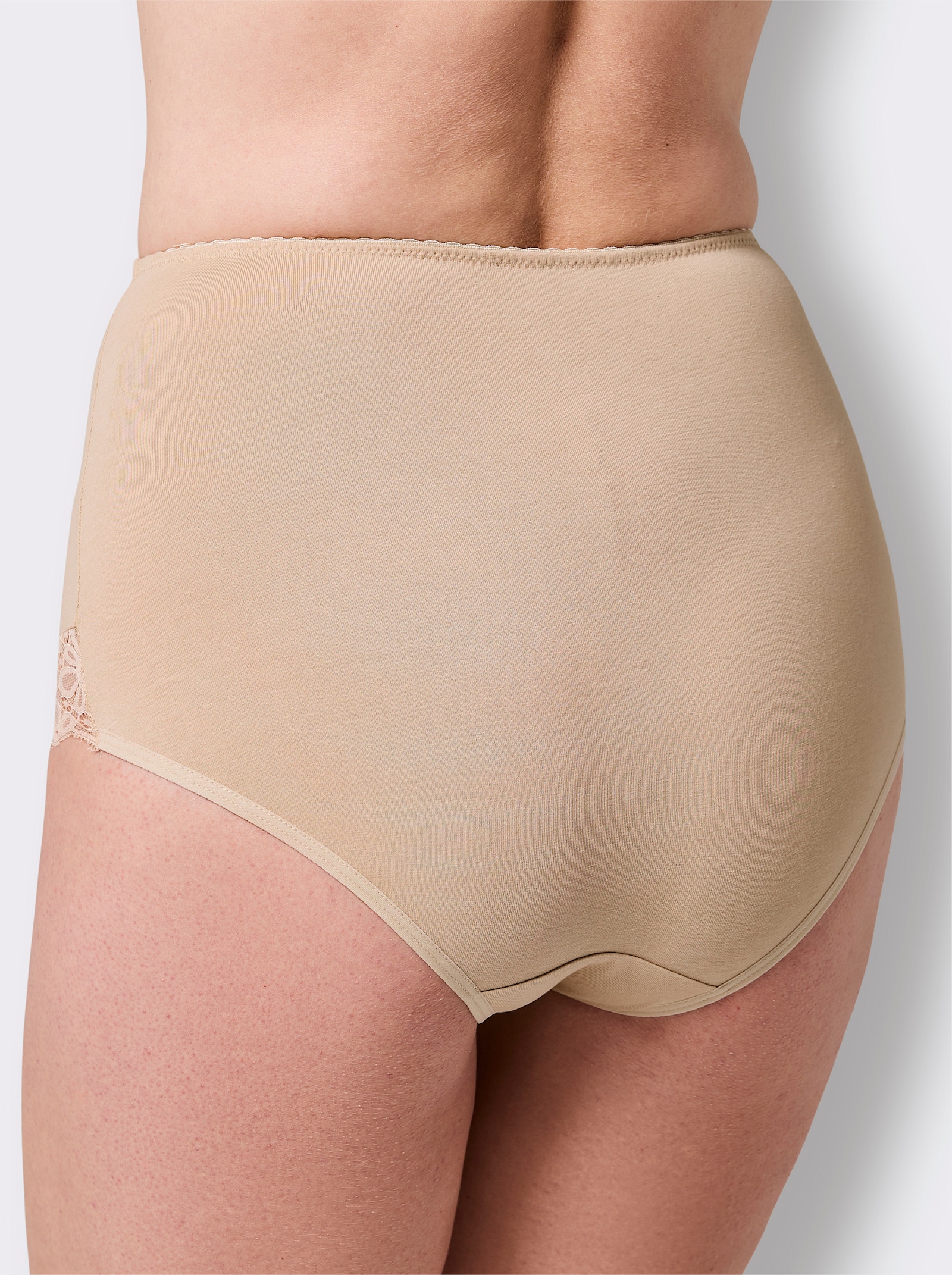 wäschepur Formslip im Doppelpack - elfenbein