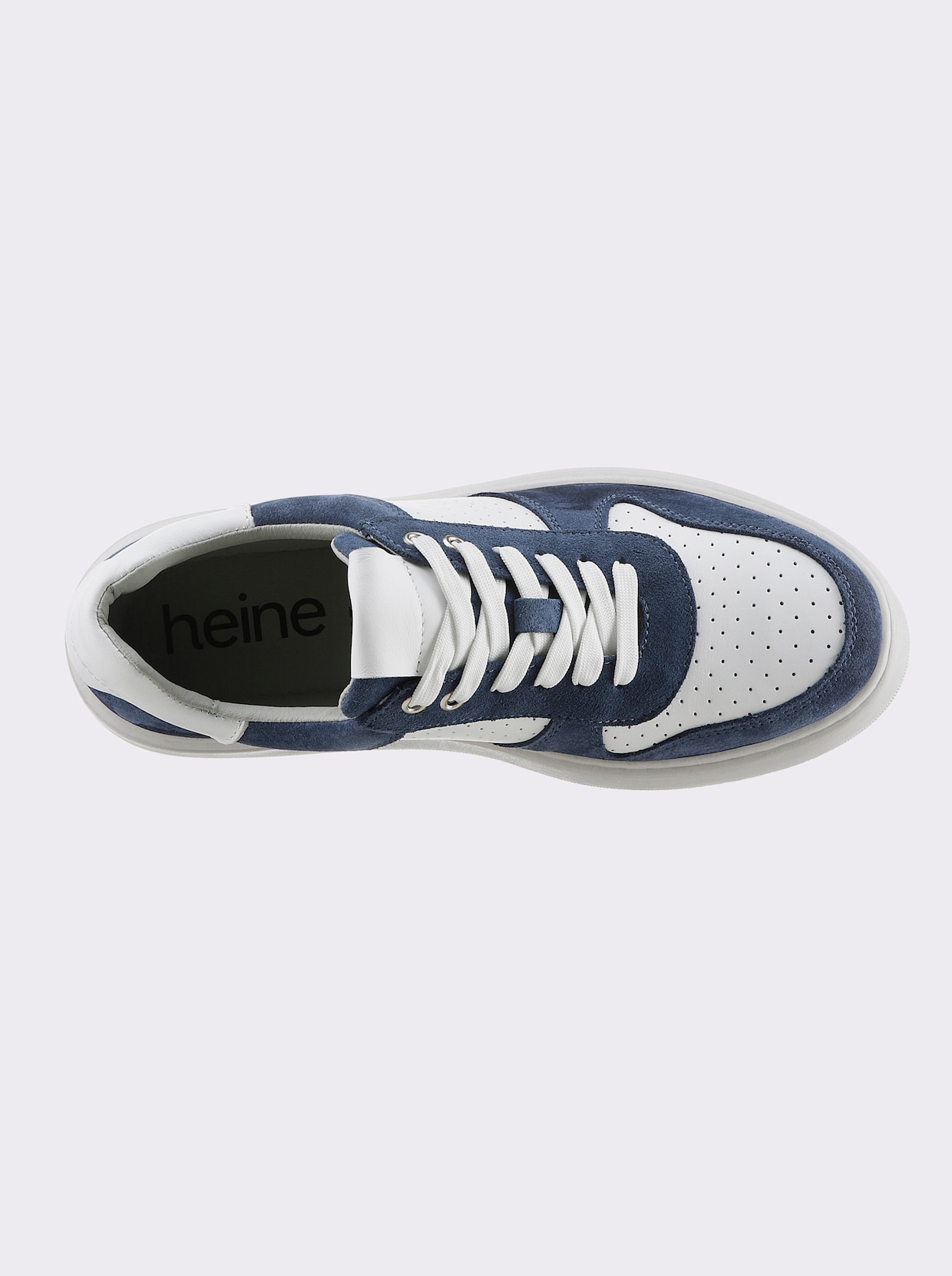 heine Sneaker - blauw/wit
