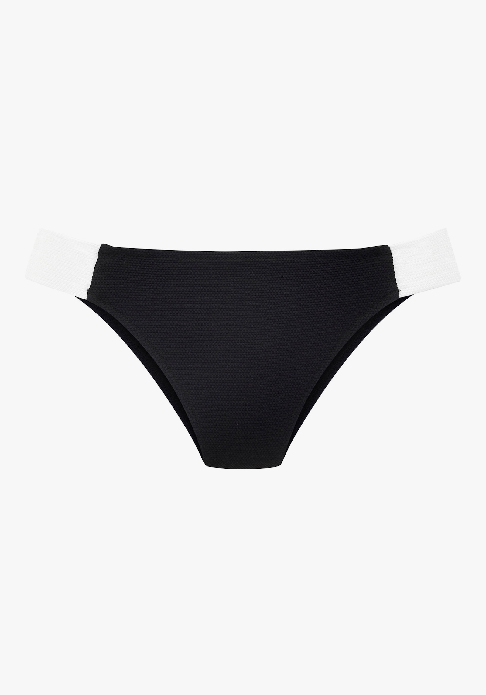 LASCANA Bikini-Hose - schwarz-creme