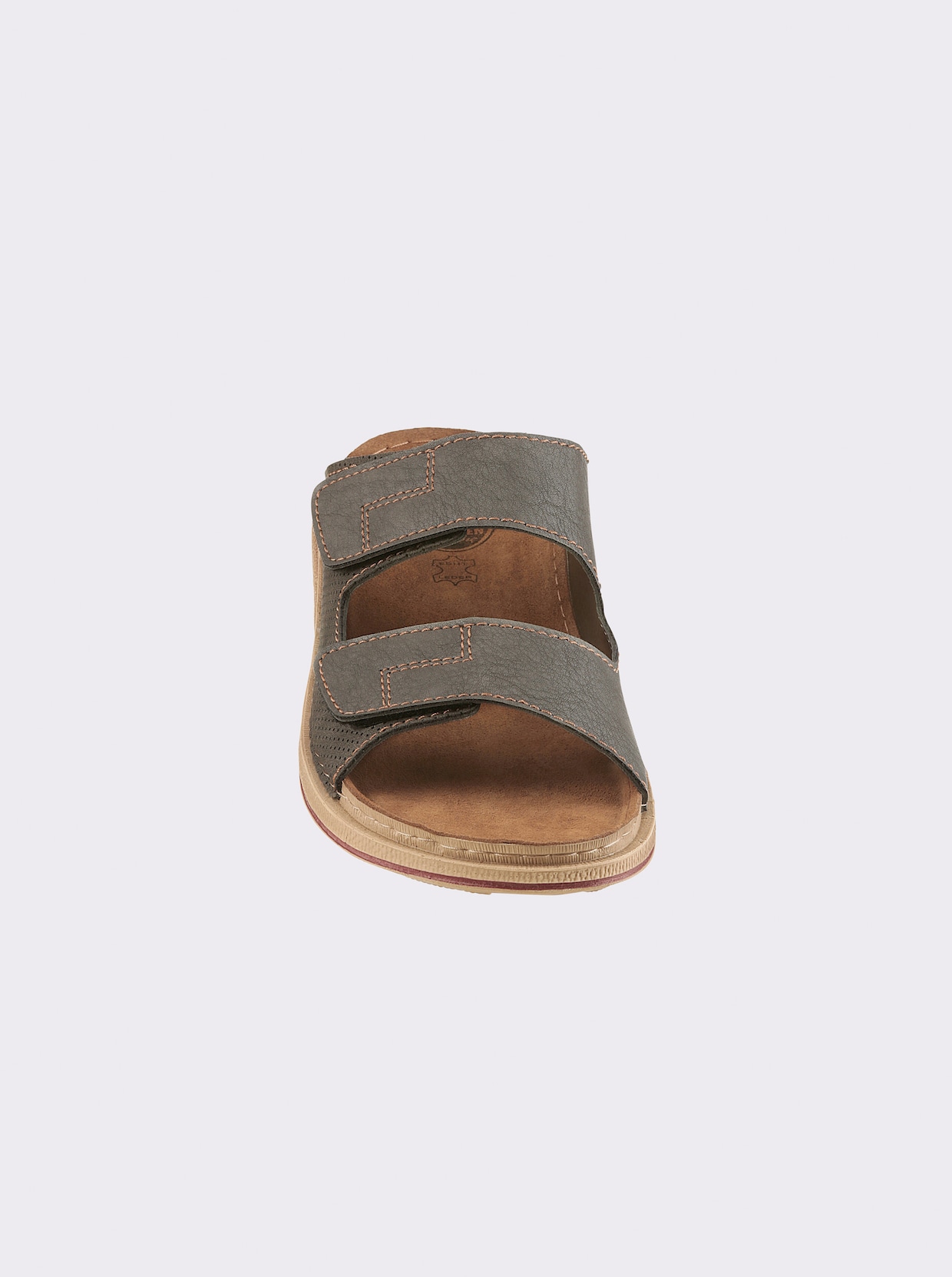 Franken Schuhe Pantolette - grau