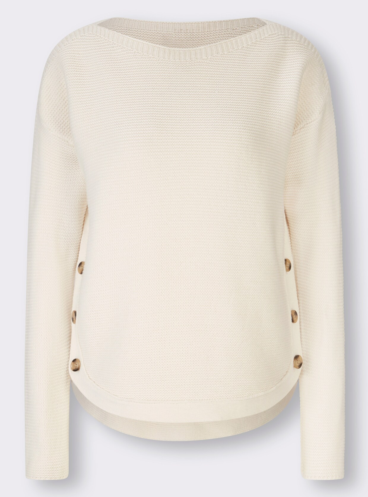 heine Gebreide pullover - champagne