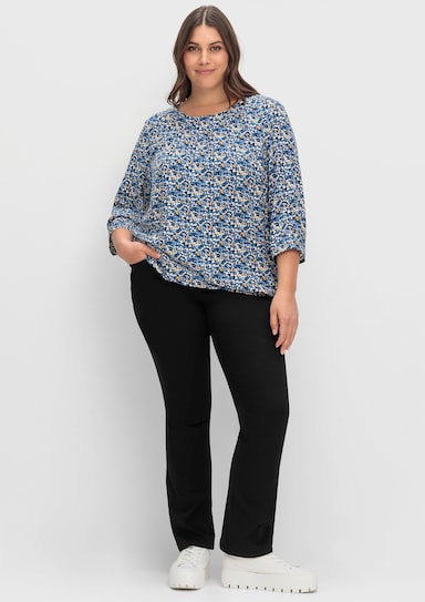 sheego Bootcuthose - schwarz