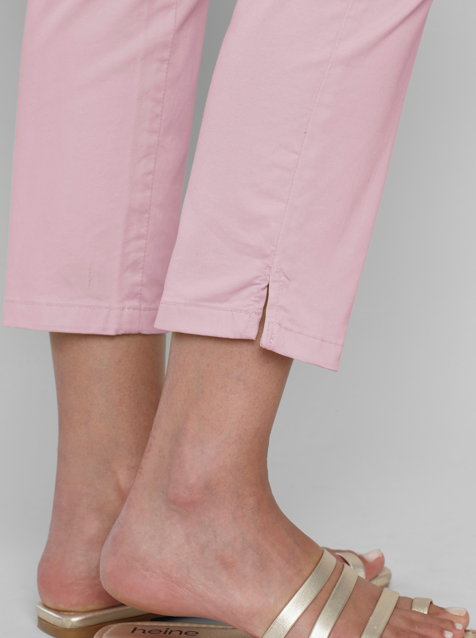 heine 7/8-Hose mit schmalem Bein - rosé