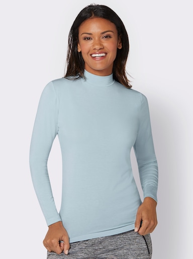 wäschepur Langarm Blazershirt - mint