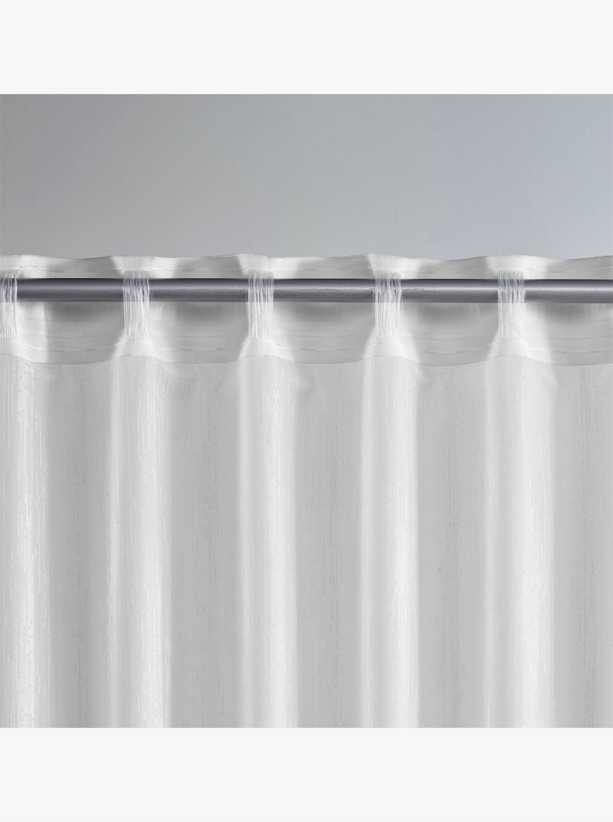 heine home Decoratieve vitrage - Zilverkleur