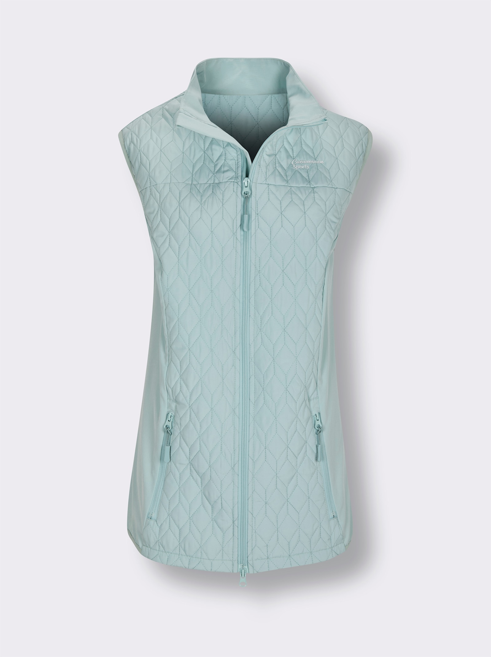 Catamaran Sports Funktionsweste mit elastischen Seiten - kalkmint