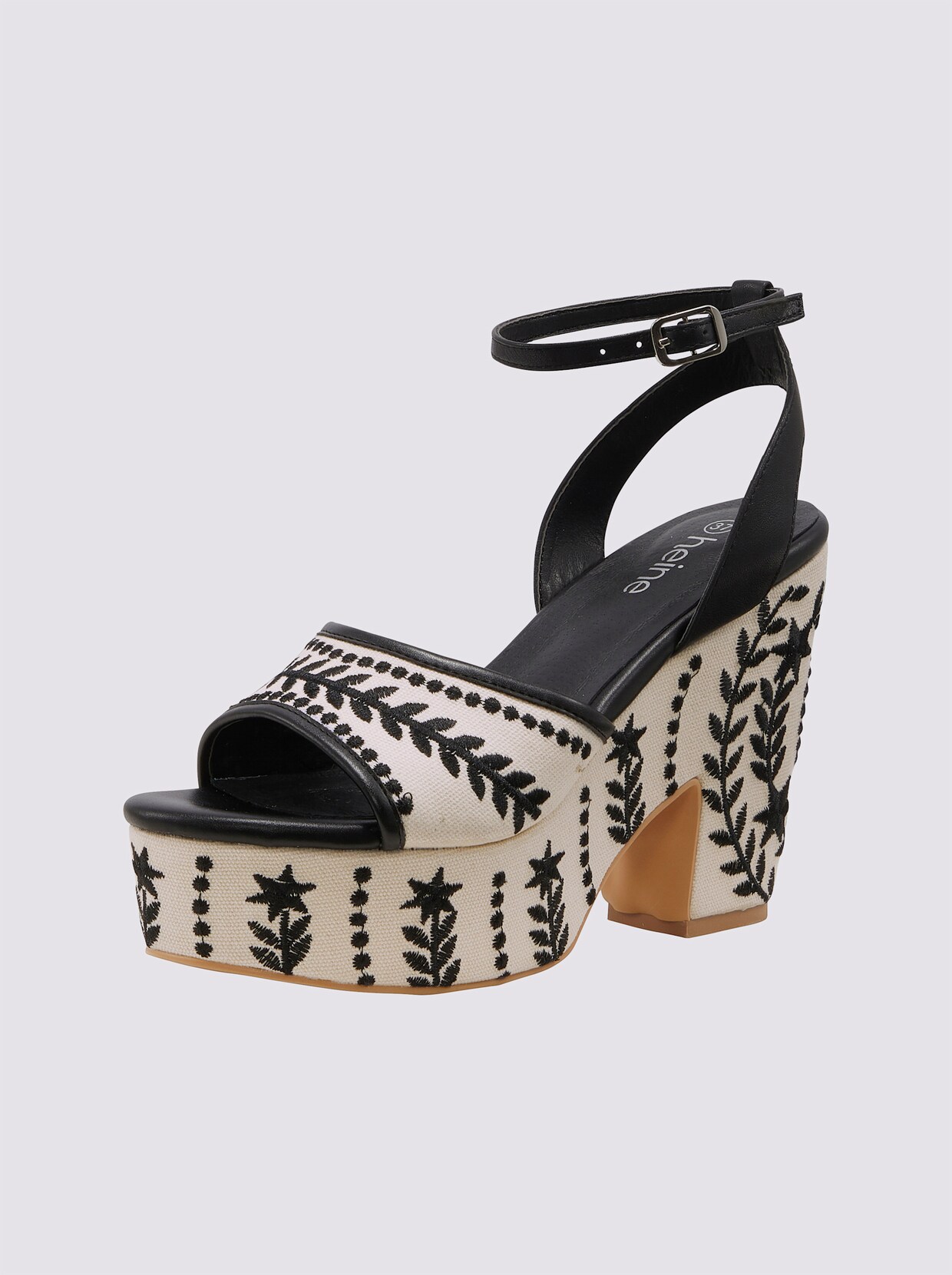 heine Sandalette - schwarz
