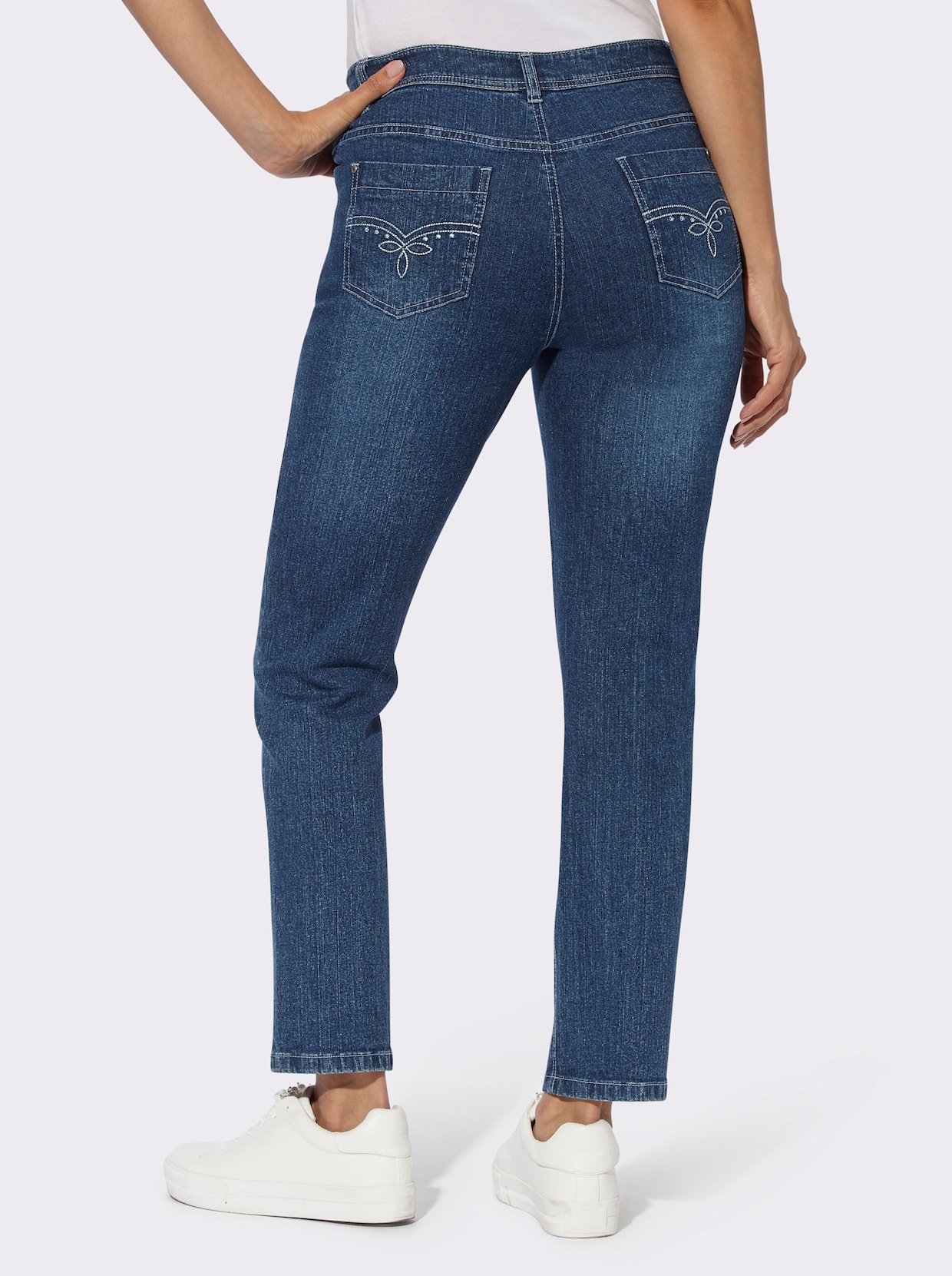 Jeans - blue-stone-washed