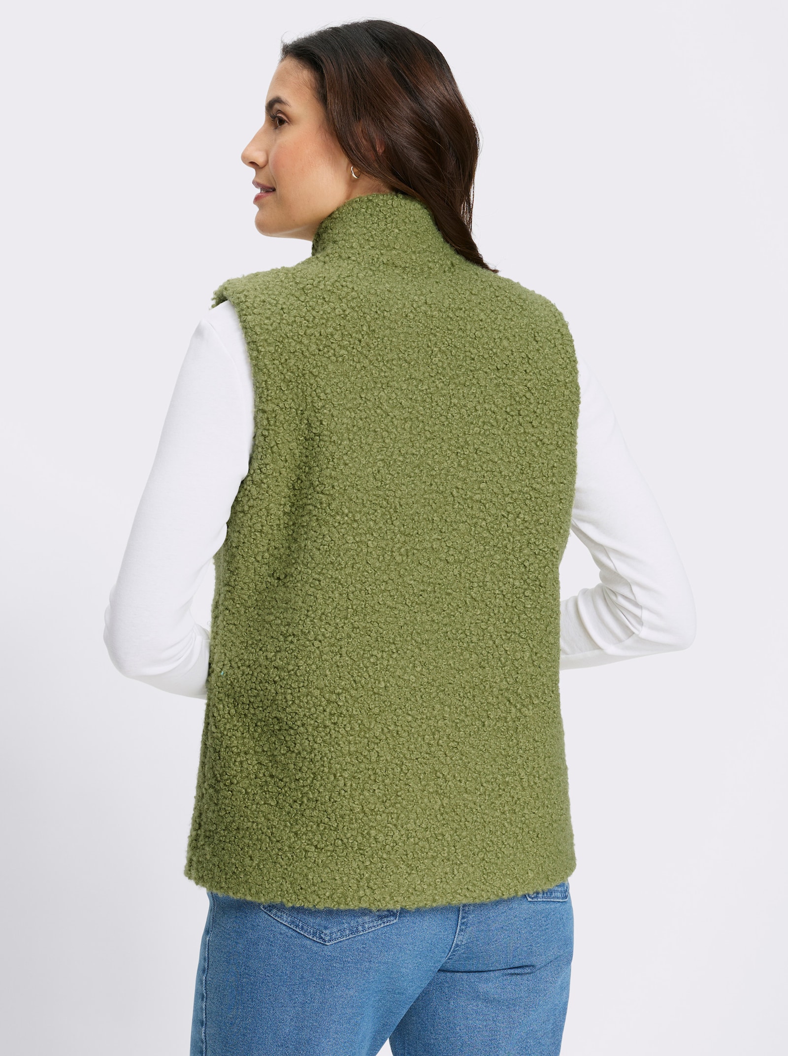 Weste mit praktischen Taschen - schilf